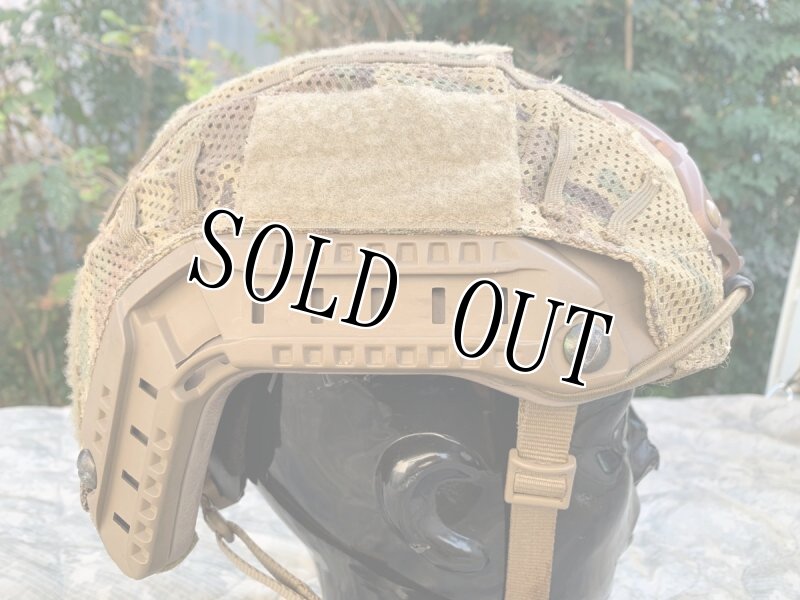 画像4: 米軍実物 OPS-CORE FAST MARITIME  マリタイム ハイカット バリスティック ヘルメット タン L (4)