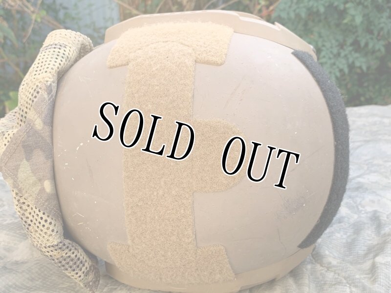 画像8: 米軍実物 OPS-CORE FAST MARITIME  マリタイム ハイカット バリスティック ヘルメット タン L (8)