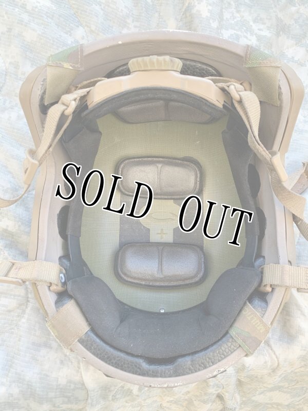 画像9: 米軍実物 OPS-CORE FAST MARITIME  マリタイム ハイカット バリスティック ヘルメット タン L (9)