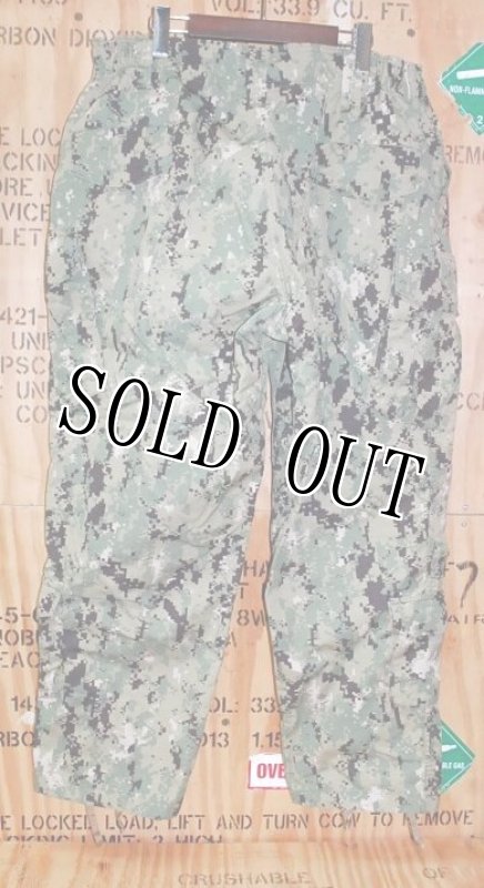 画像2: 米軍実物,US NAVY, AOR2 NUW 迷彩パンツ TYPEIII XL-S (2)