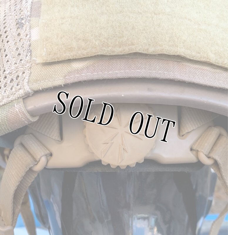 画像11: 米軍実物 OPS-CORE FAST MARITIME  マリタイム ハイカット バリスティック ヘルメット タン XL (11)