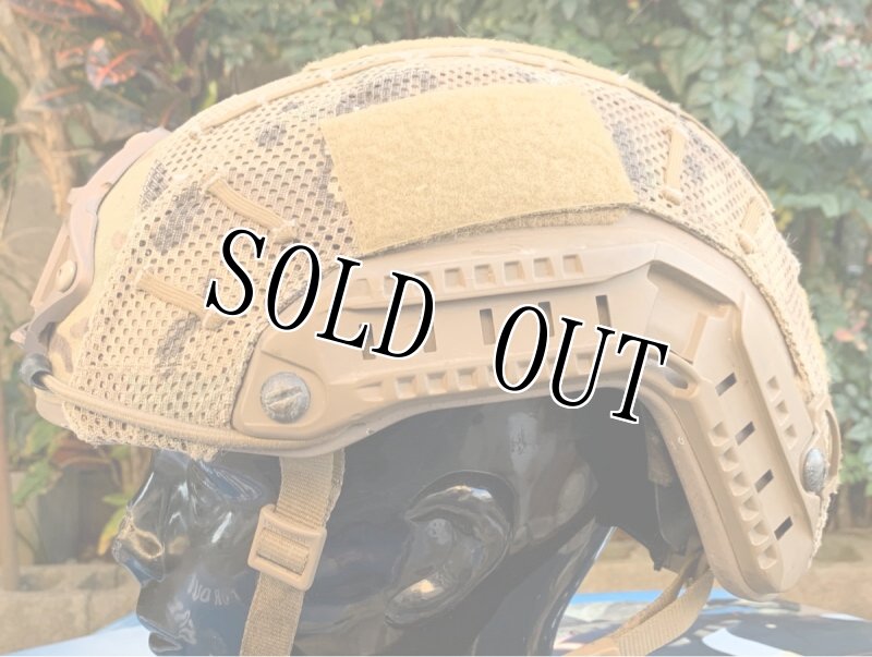 画像2: 米軍実物 OPS-CORE FAST MARITIME  マリタイム ハイカット バリスティック ヘルメット タン XL (2)