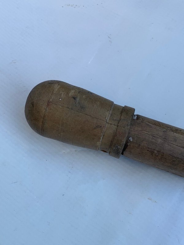 画像2: 米軍実物  ANTIQUE WOODEN TRAINING RIFLE  (2)