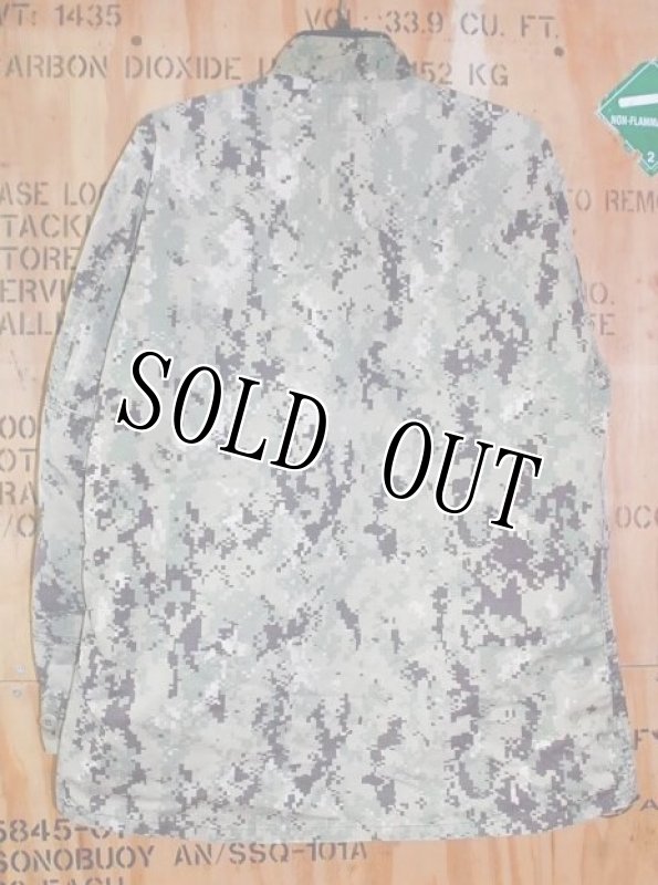 画像3: 米軍実物,US NAVY, AOR2 NUW 迷彩ジャケット TYPEIII M-R (3)