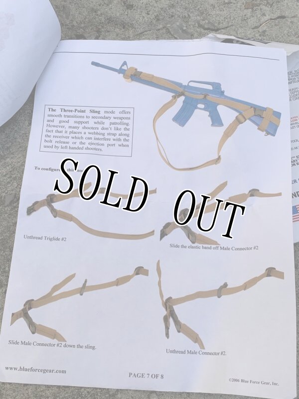 画像18: 実物　海兵隊官給品　Blue Force Gear ブルーフォースギア   ライフルスリング　RECON / MARSOC (18)