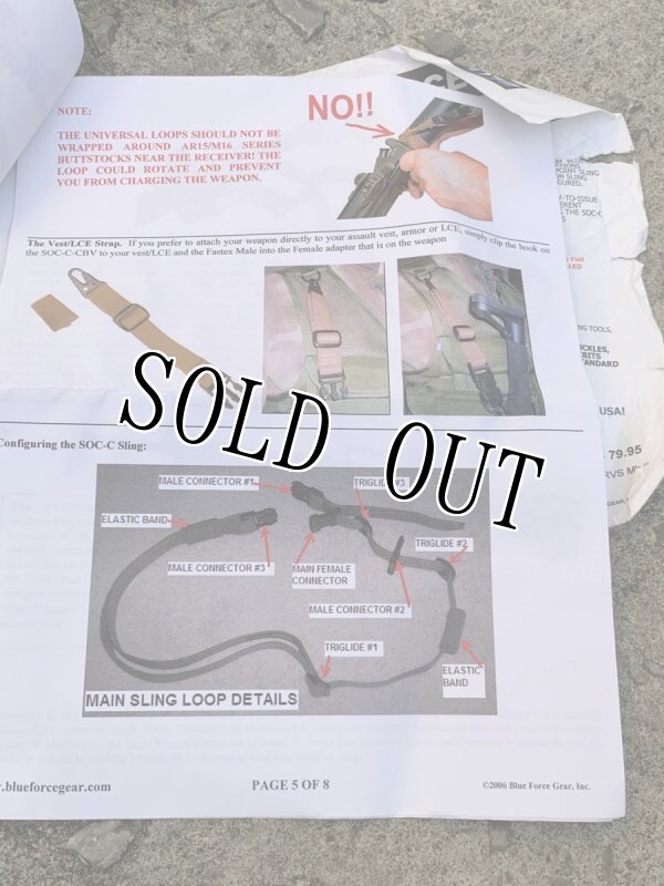 画像15: 実物　海兵隊官給品　Blue Force Gear ブルーフォースギア   ライフルスリング　RECON / MARSOC (15)