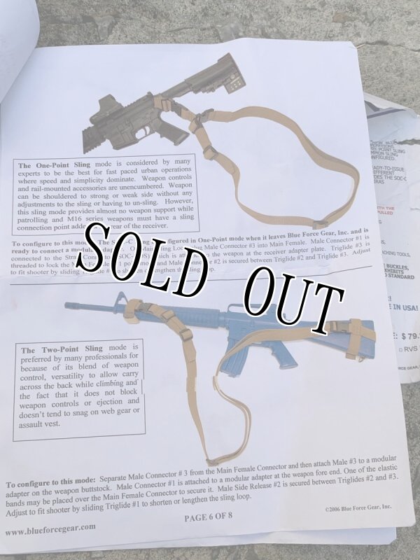 画像14: 実物　海兵隊官給品　Blue Force Gear ブルーフォースギア   ライフルスリング　RECON / MARSOC (14)