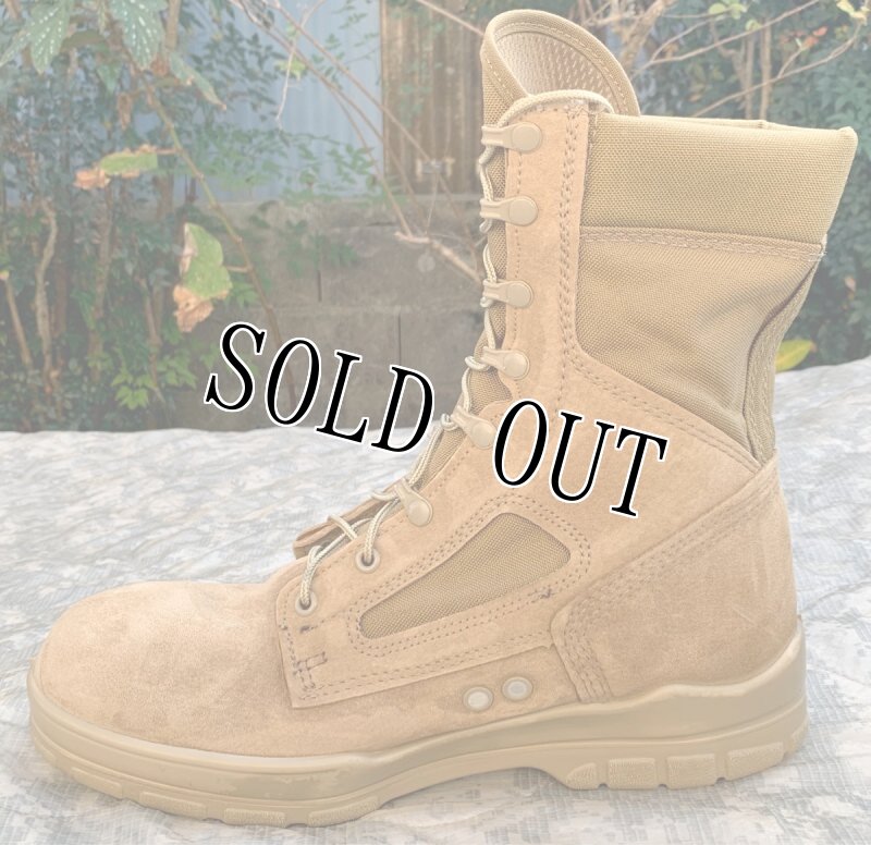 画像5: 米軍実物 BATES デザートマーパット ブーツ  11M (5)
