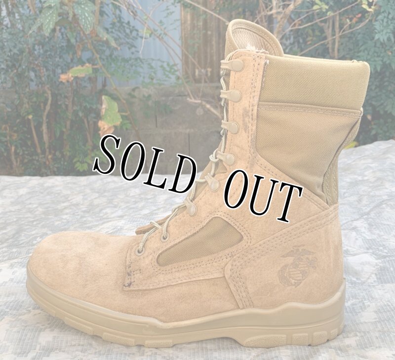 画像2: 米軍実物 BATES デザートマーパット ブーツ  11M (2)