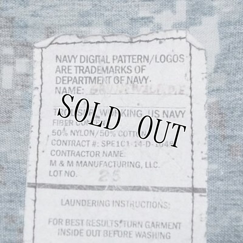画像4: 米軍実物 US NAVY, 迷彩パンツ  L-SHORT (4)
