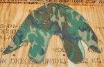 画像1: 米軍実物,COVER HELMET CAMOUFLAGE (1)