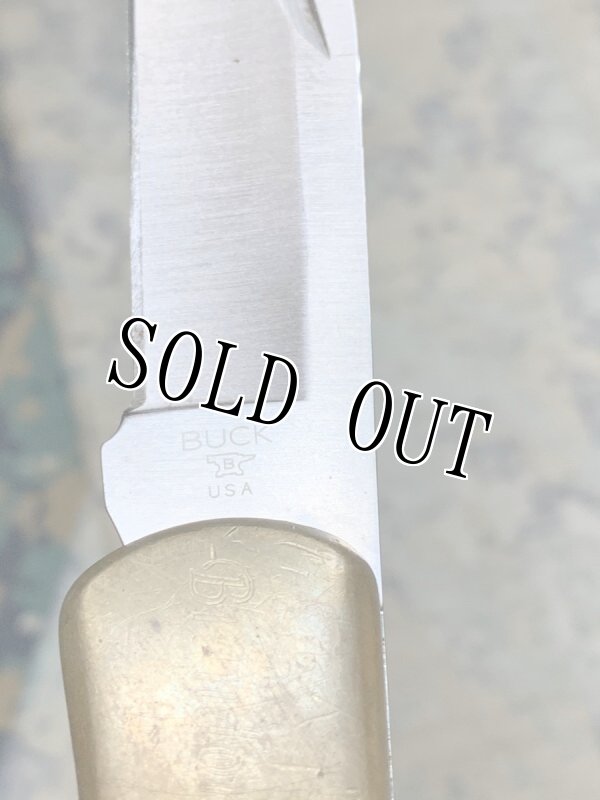 画像5: 米軍放出品　BUCK(バック)S30V フォールディングハンター 110 (5)