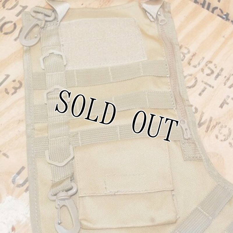 画像2: 米軍放出品  タクティカル　ストッキング ポーチ　コヨーテ (2)