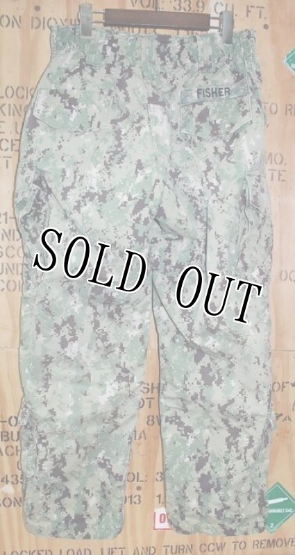画像3: 米軍実物,US NAVY,　AOR2　NUW　迷彩パンツ　TYPEIII　M-S (3)