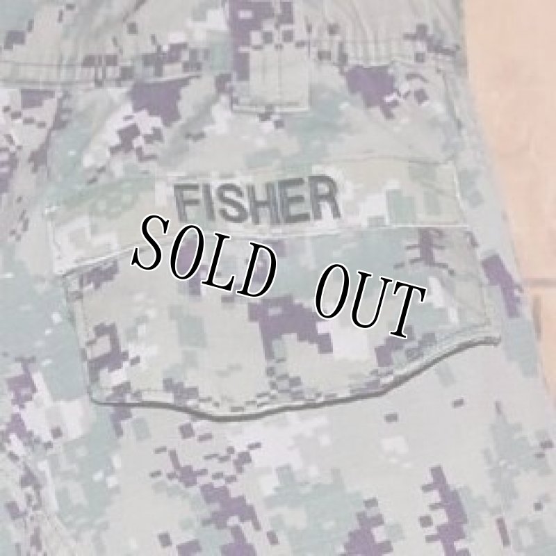 画像3: 米軍実物,US NAVY, AOR2 NUW 迷彩パンツ TYPEIII L-S (3)