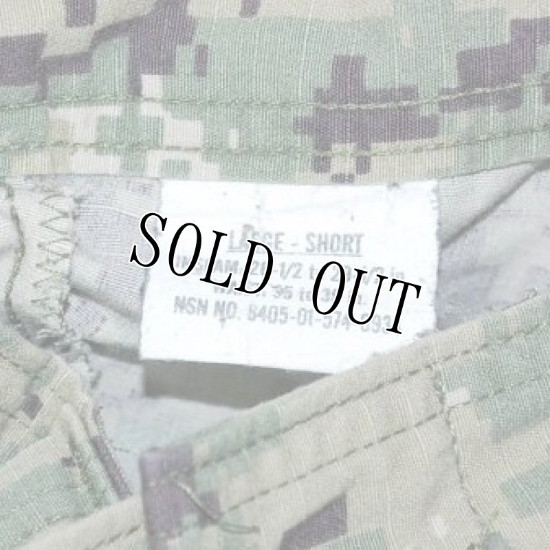 画像4: 米軍実物,US NAVY, AOR2 NUW 迷彩パンツ TYPEIII L-S (4)