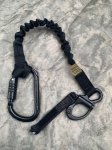 画像1: 米軍実物　Yates ランヤード 563B.6300 Qr Personal Retention Lanyard  (1)