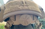 画像9: 米軍実物 OPS-CORE FAST MARITIME  マリタイム ハイカット バリスティック ヘルメット タン L (9)