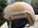 画像1: 米軍実物 OPS-CORE FAST MARITIME  マリタイム ハイカット バリスティック ヘルメット タンL/ XL (1)