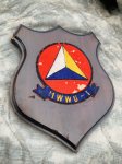 画像1: 米軍放出品　1970's US Marine Corps  Wing Weapons Unit One Squadron Patch プラーク (1)