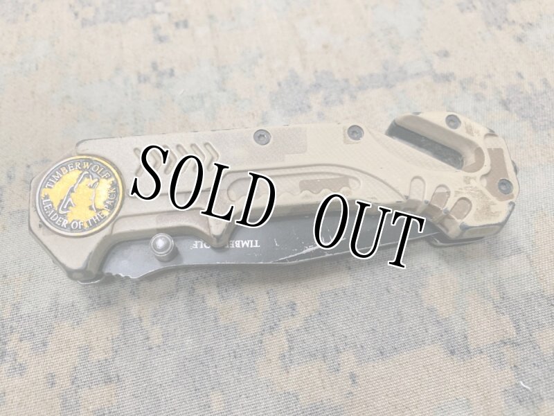 画像6: 米軍放出品 Timber Wolf デザートカモ　ナイフ (6)