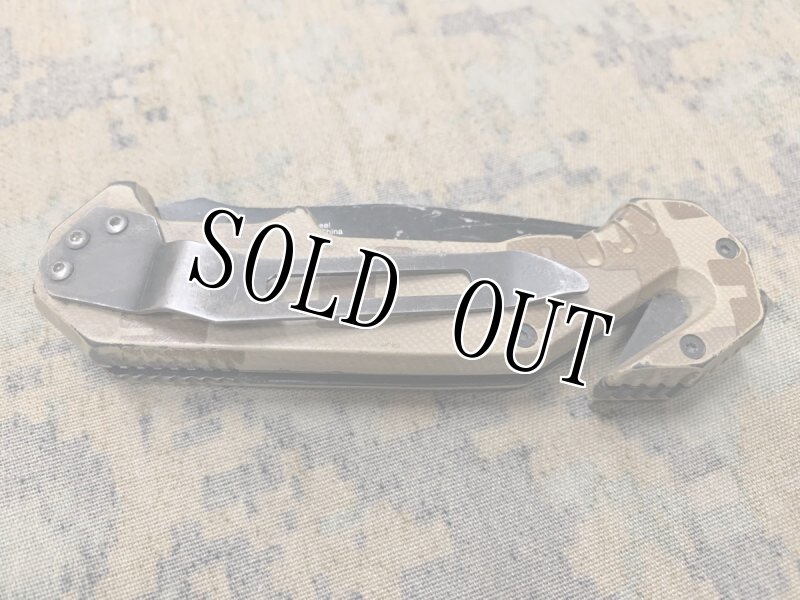 画像5: 米軍放出品 Timber Wolf デザートカモ　ナイフ (5)