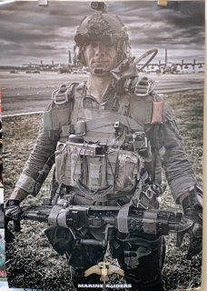 US MC REAL POSTER / MARINE CORPS (A1 SIZE 594×841mm) NO.2