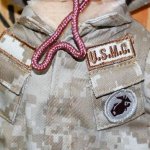 画像2: 米軍放出品 USMC 海兵隊　ミリタリー ベアー　レディー (2)