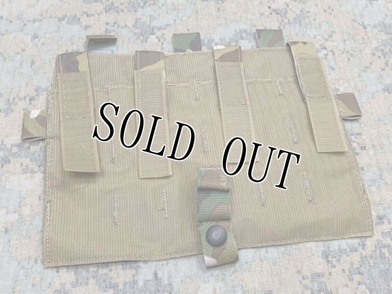 画像3: 米軍実物　CRYE PRECISION, AVS  デタッチャブル フラップ M4 FLAT マガジンポーチ (3)