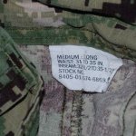 画像5: 米軍実物,US NAVY,　AOR2　NUW　迷彩パンツ　TYPEIII　M-L (5)