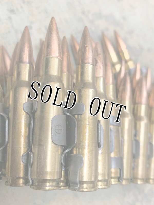 画像4: 米軍実物 薬莢 50連発 7.62mm ベルトリンクセット (4)