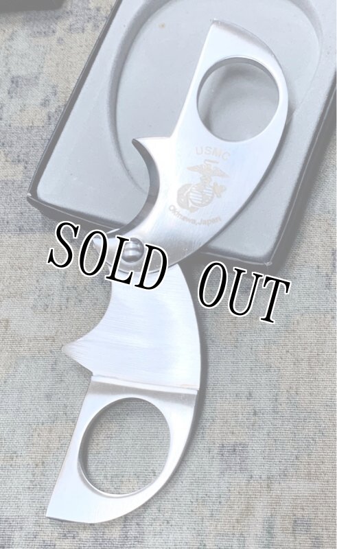 画像2: 米軍放出品　US MARINE シガー カッター 葉巻ハサミ (2)