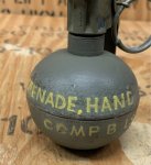 画像2: 米軍実物 手榴弾　ハンドグレネード　M67 訓練用 (2)