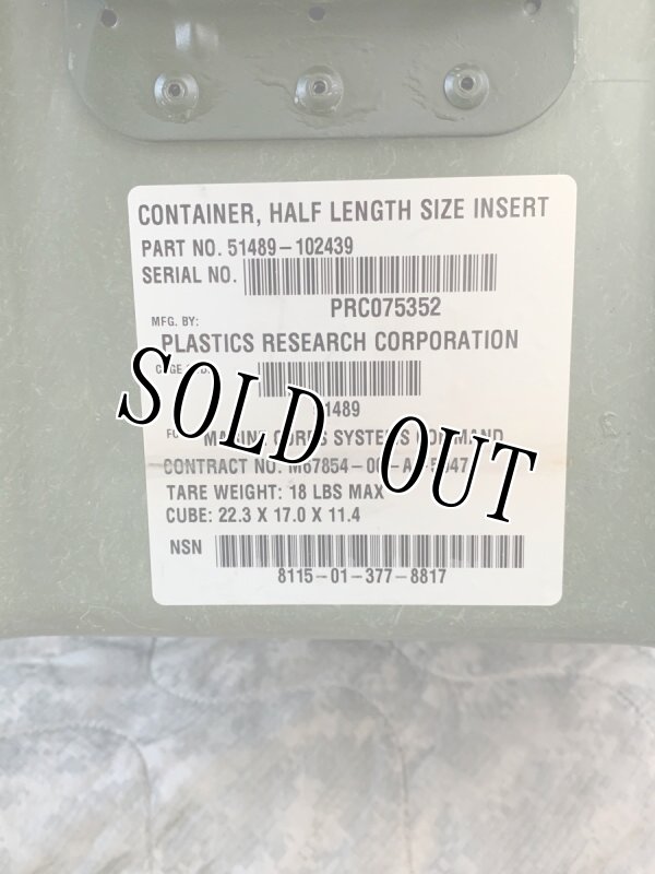 画像5: 米軍実物 U.S.MARINE コンテナー (5)