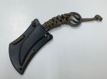 画像9: 海兵隊放出品　Schrade SCH111 Karambit Fixed Blade Neck ナイフ (9)