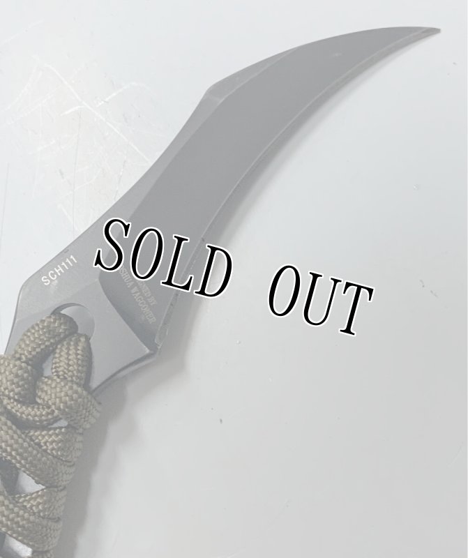 画像4: 海兵隊放出品 Schrade SCH111 Karambit Fixed Blade Neck ナイフ (4)