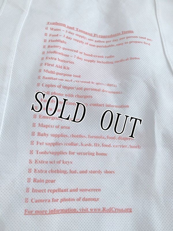 画像4: 米軍放出品 American Red Cross  米赤十字社  アメリカンレッドクロス トートバッグ エコバッグ (4)