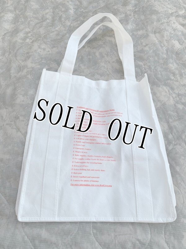 画像3: 米軍放出品 American Red Cross  米赤十字社  アメリカンレッドクロス トートバッグ エコバッグ (3)