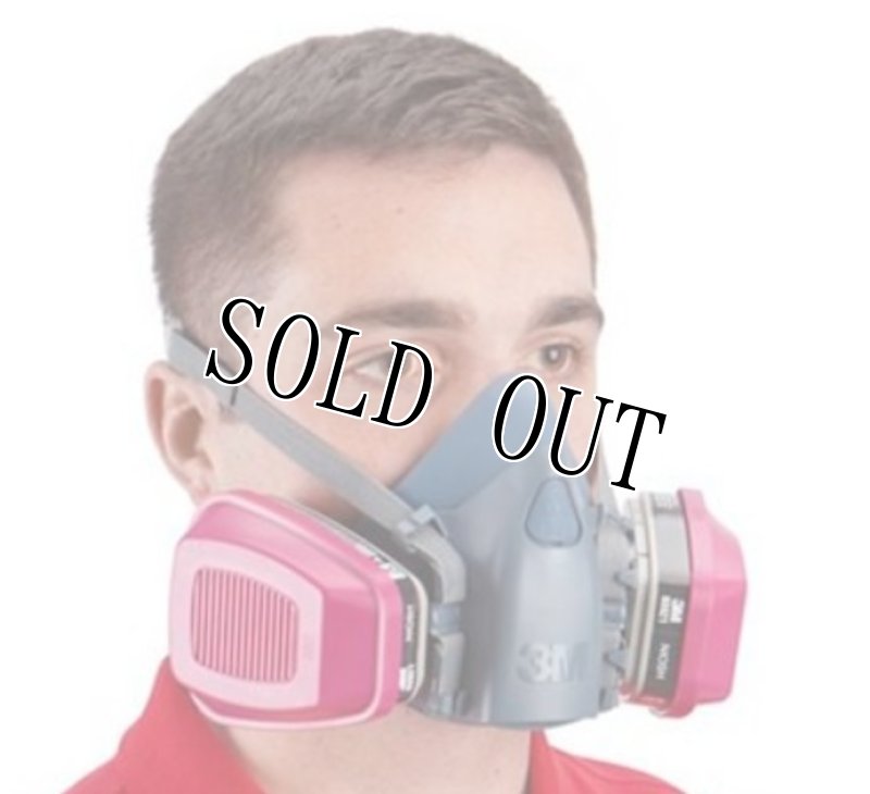画像4: 米軍放出品　3M 7502  Half-Face Respirator - Medium (4)