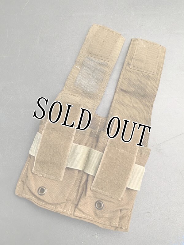 画像2: 海軍放出品　官給品　6159B M4/M14/MP5  ダブル　マグポーチ (2)