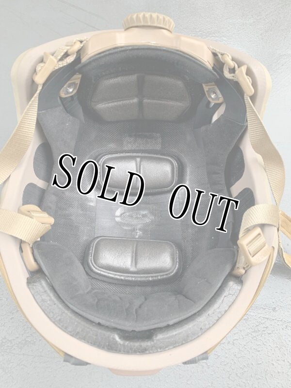 画像9: 米軍実物 OPS-CORE OPS-CORE   HIGH CUT ヘルメット タン　S/M  (9)