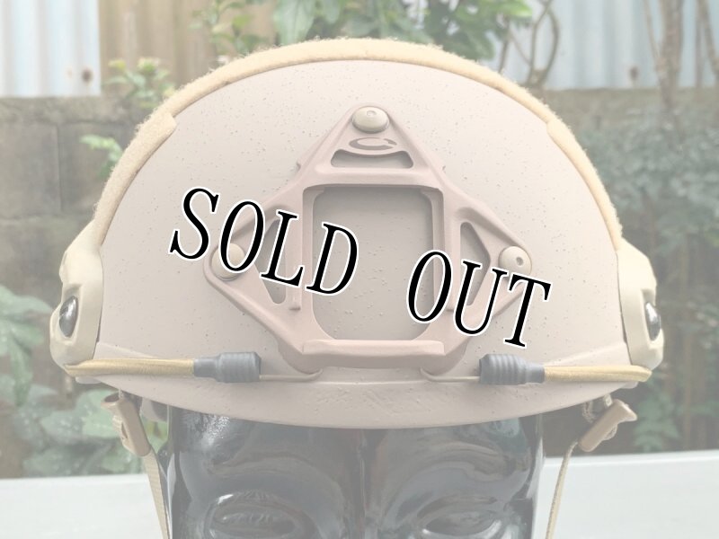 画像2: 米軍実物 OPS-CORE OPS-CORE   HIGH CUT ヘルメット タン　S/M  (2)