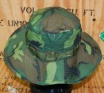 画像3: 米軍実物　HAT,CAMOUFLAGE(TOROPICAL COMBAT)TYPEII　 グリーンリーフカモ ブーニーハット (3)