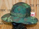 画像1: 米軍実物　HAT,CAMOUFLAGE(TOROPICAL COMBAT)TYPEII　 グリーンリーフカモ ブーニーハット (1)