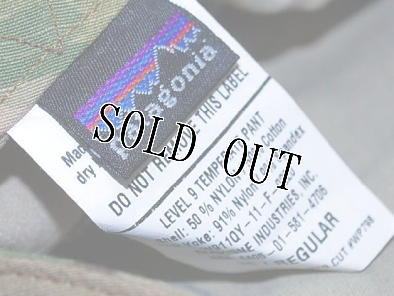 画像6: 米軍実物,Patagonia LEVEL 9 TEMPERATE PANT　36R (6)