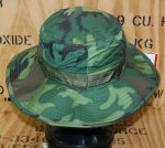 画像3: 米軍実物　HAT,CAMOUFLAGE(TOROPICAL COMBAT)TYPEII　 グリーンリーフカモ ブーニーハット (3)