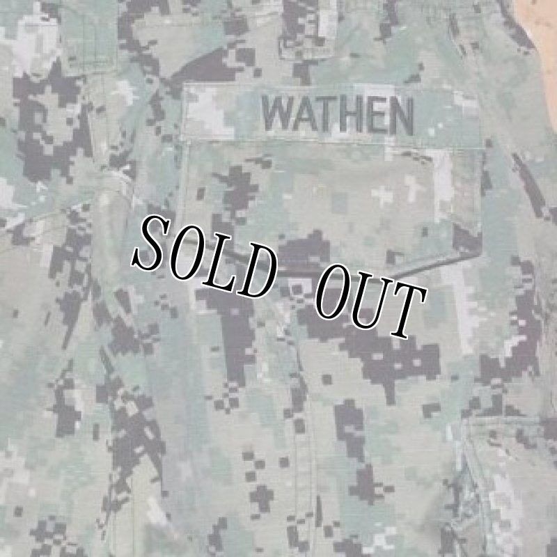 画像4: 米軍実物,US NAVY, AOR2 NUW 迷彩パンツ TYPEIII 33S (4)