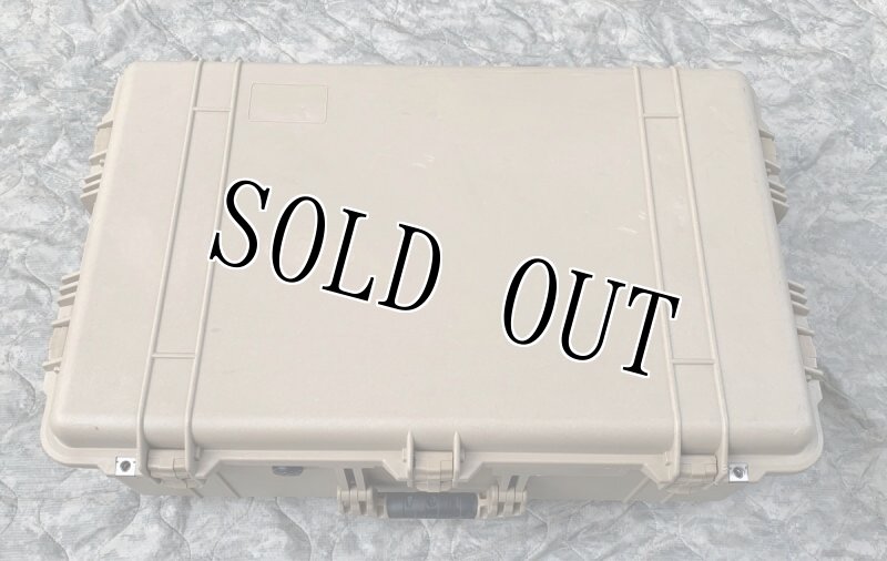 画像5: 米軍実物 PELICAN 1650 CASE  ペリカンケース ハードケース タン (5)