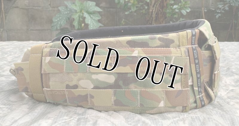 画像3: 米軍実物 Crye Precision AVS Low Profile  MOLLE ベルト マルチカム (3)