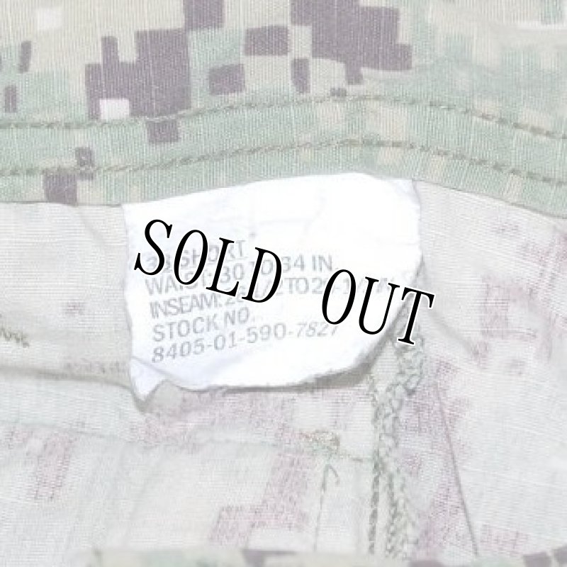 画像6: 米軍実物,US NAVY, AOR2 NUW 迷彩パンツ TYPEIII 33S (6)